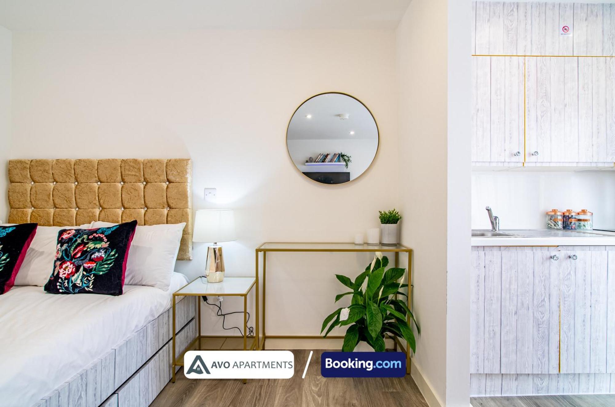 City Center Studio Apartments By Avo Apartments Sheffield Bagian luar foto