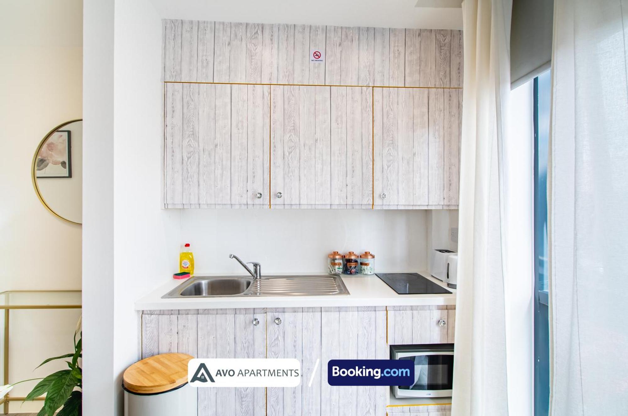 City Center Studio Apartments By Avo Apartments Sheffield Bagian luar foto