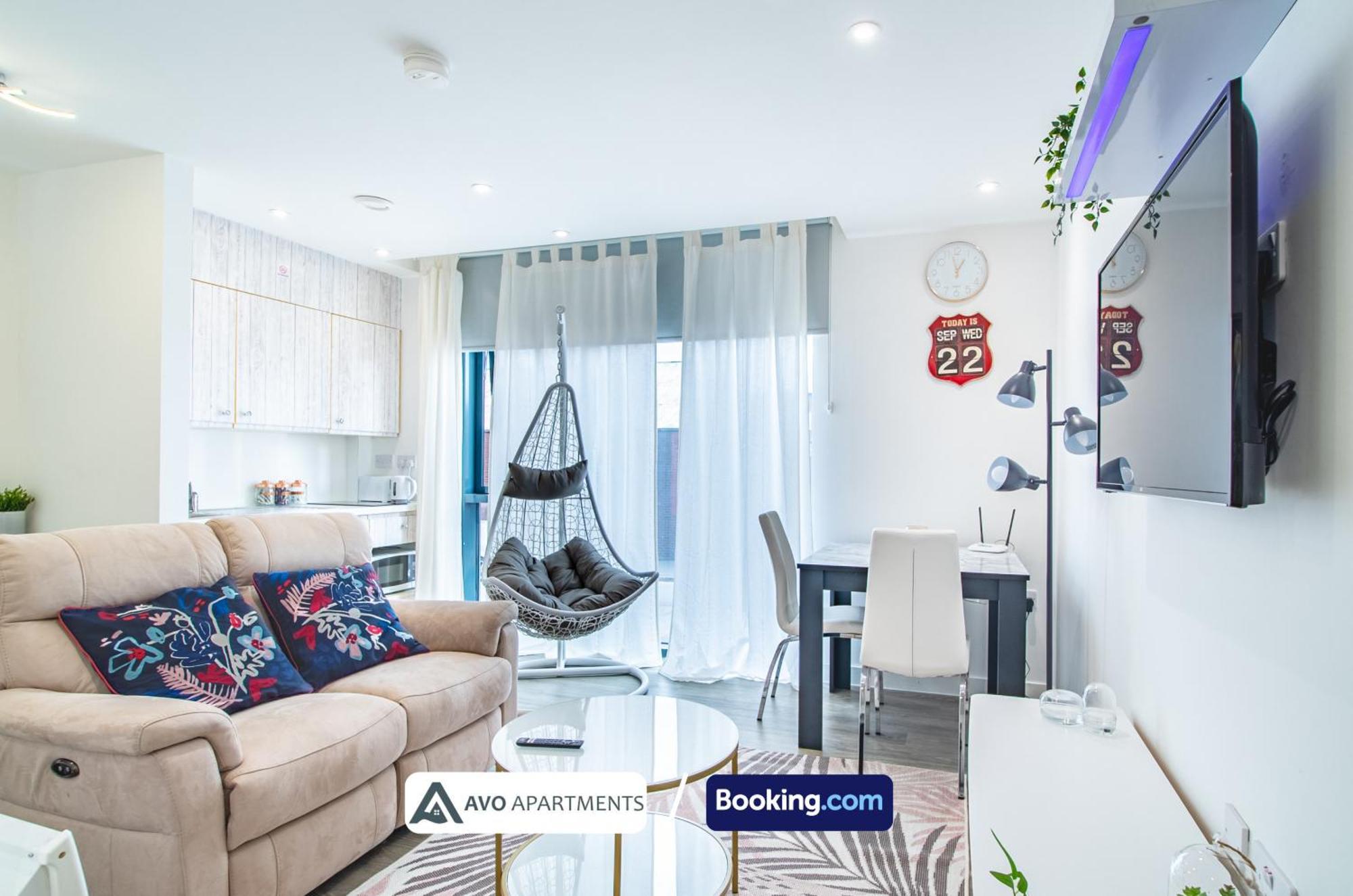 City Center Studio Apartments By Avo Apartments Sheffield Bagian luar foto