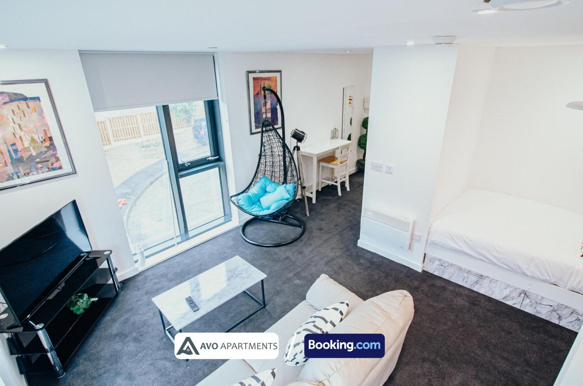 City Center Studio Apartments By Avo Apartments Sheffield Bagian luar foto
