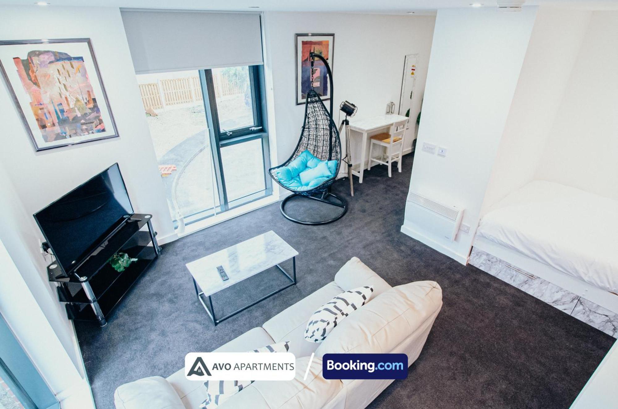 City Center Studio Apartments By Avo Apartments Sheffield Bagian luar foto