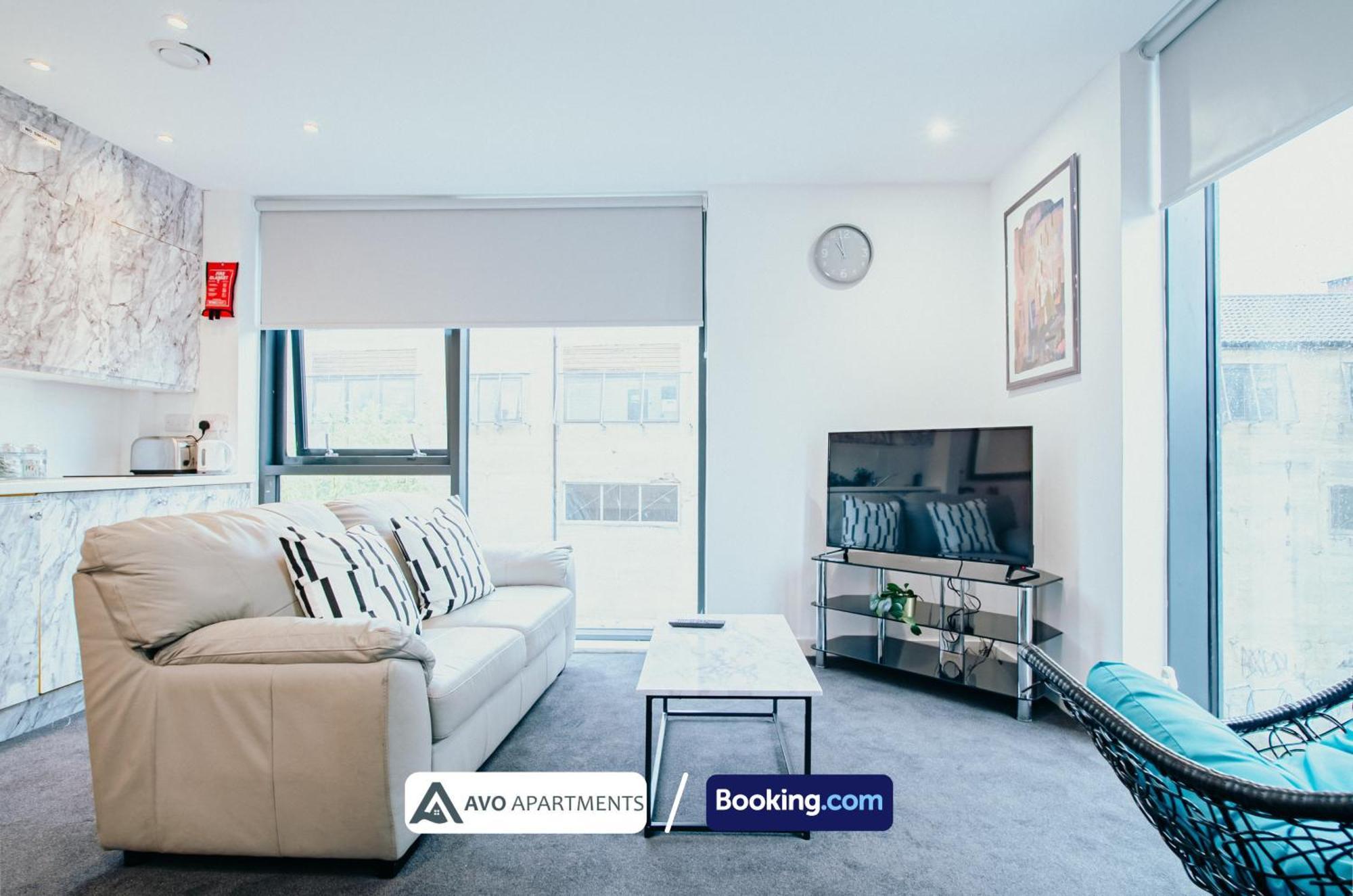 City Center Studio Apartments By Avo Apartments Sheffield Bagian luar foto
