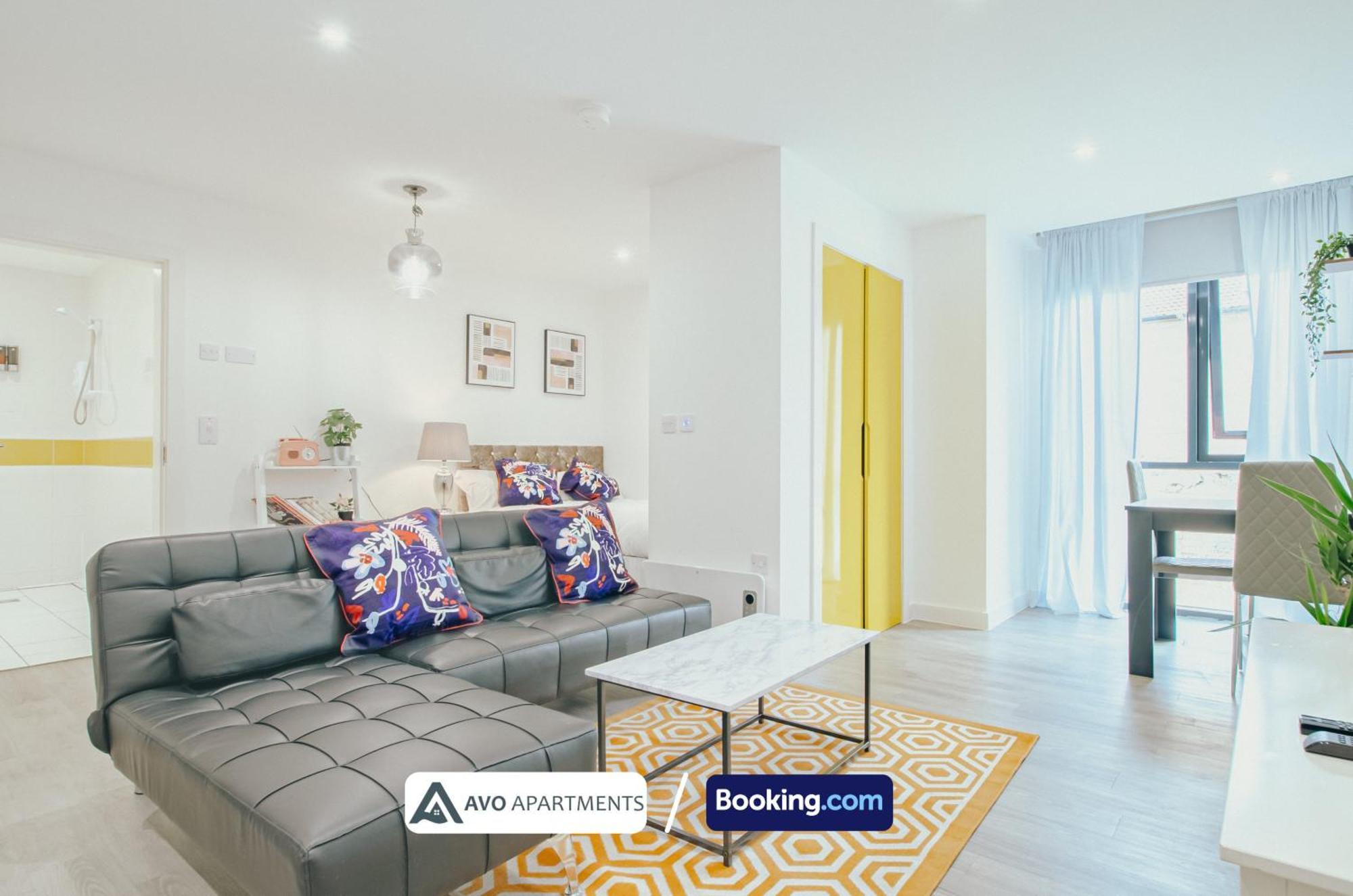 City Center Studio Apartments By Avo Apartments Sheffield Bagian luar foto