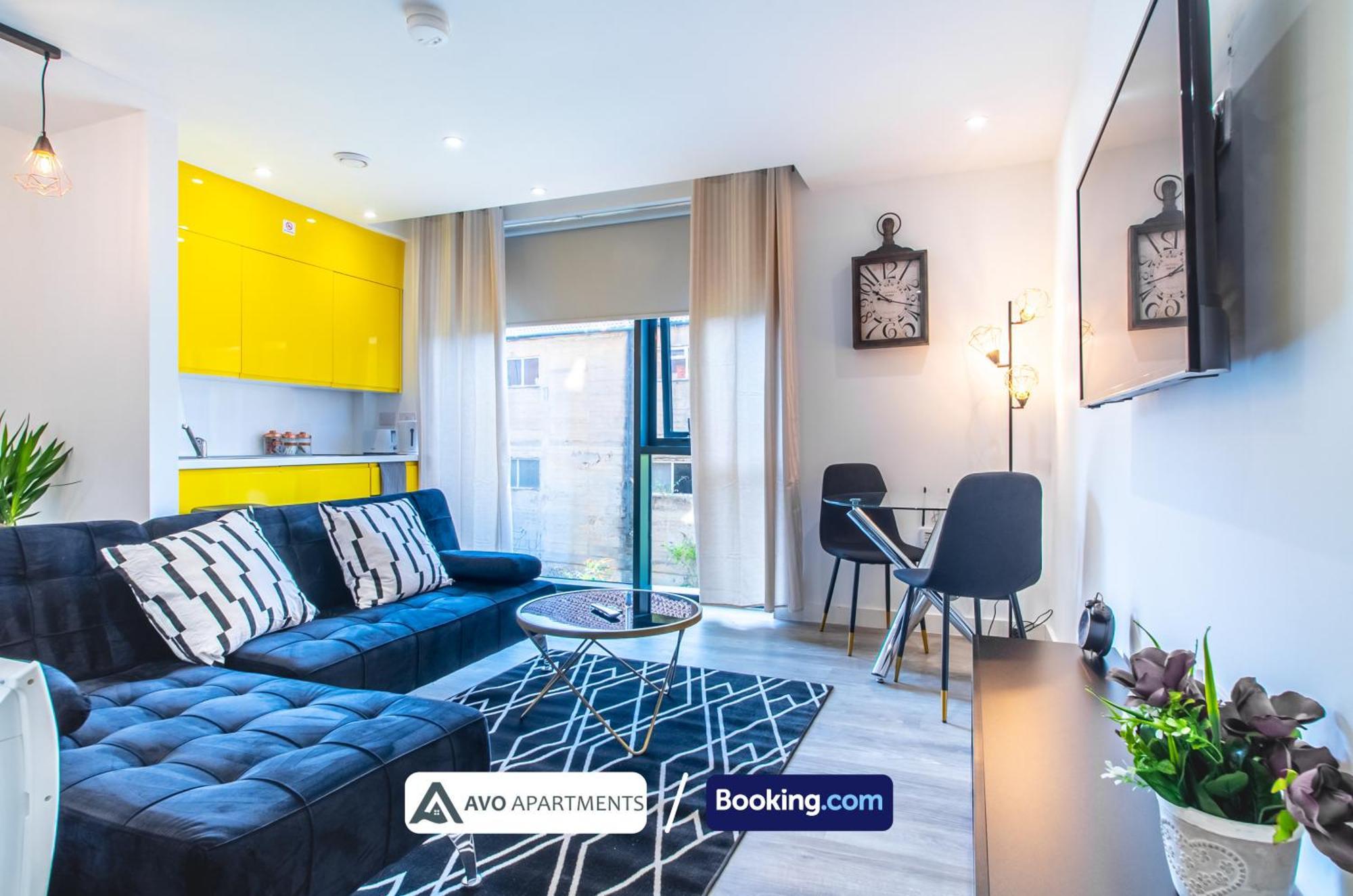 City Center Studio Apartments By Avo Apartments Sheffield Bagian luar foto