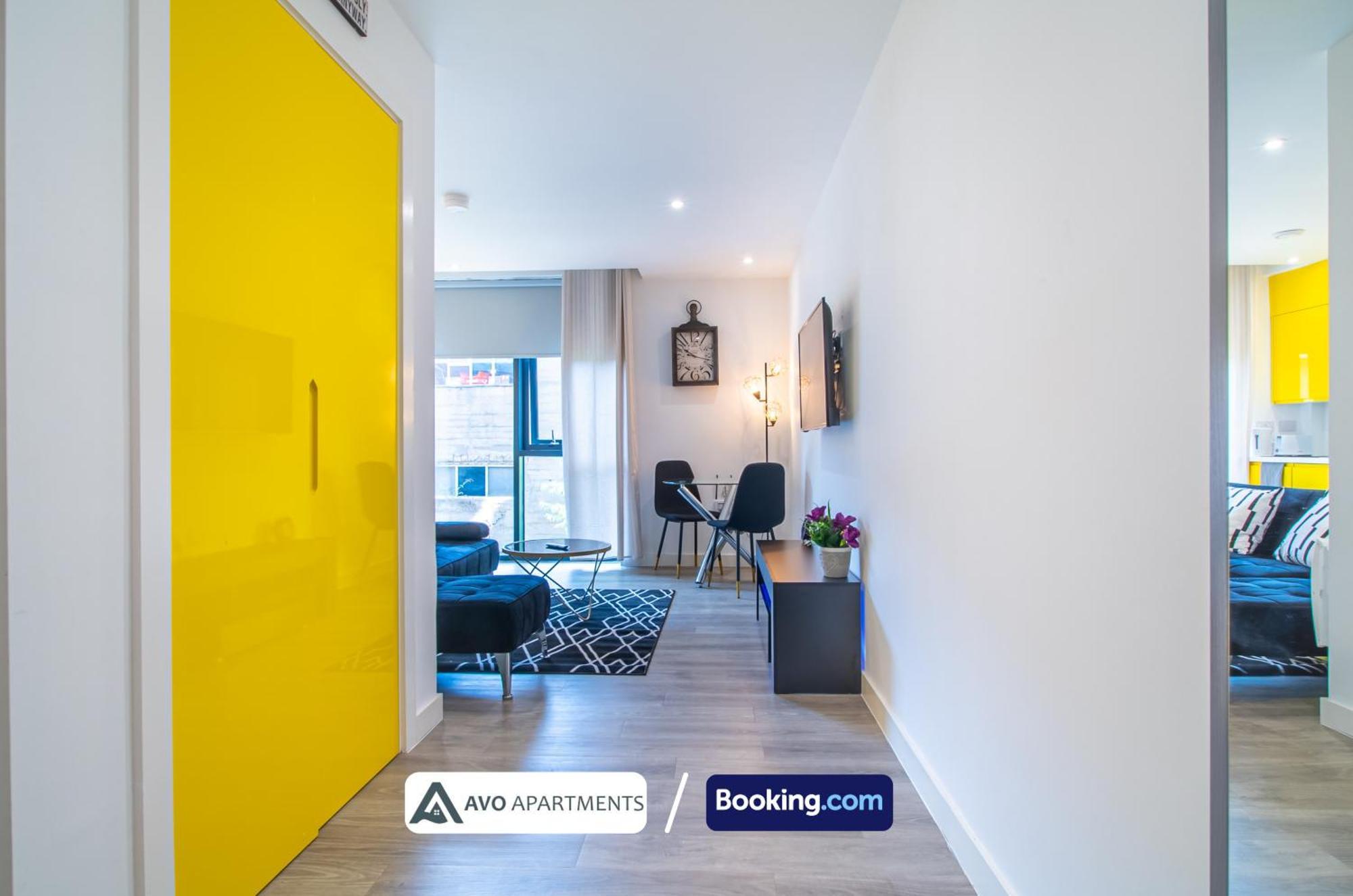 City Center Studio Apartments By Avo Apartments Sheffield Bagian luar foto