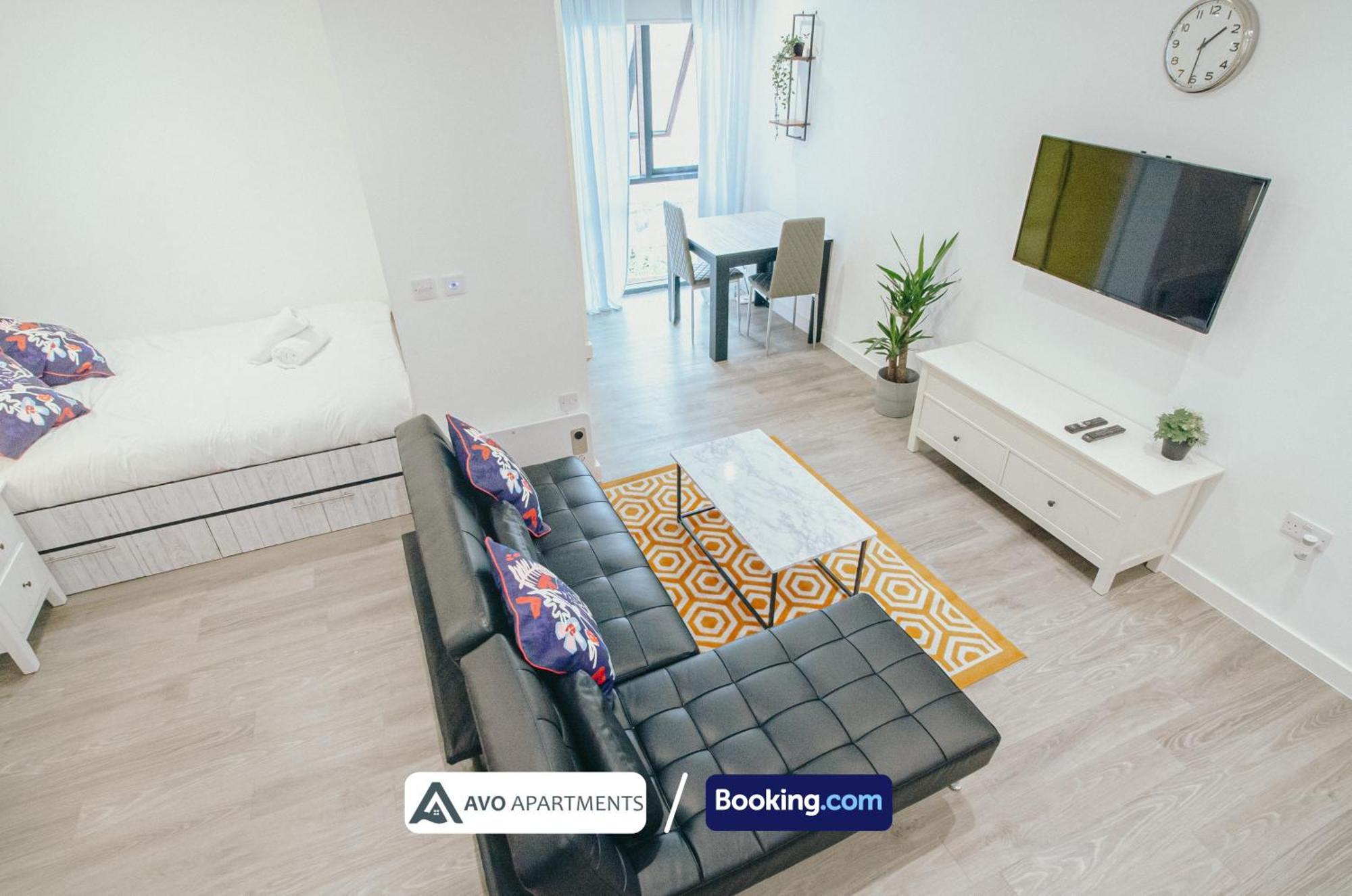 City Center Studio Apartments By Avo Apartments Sheffield Bagian luar foto