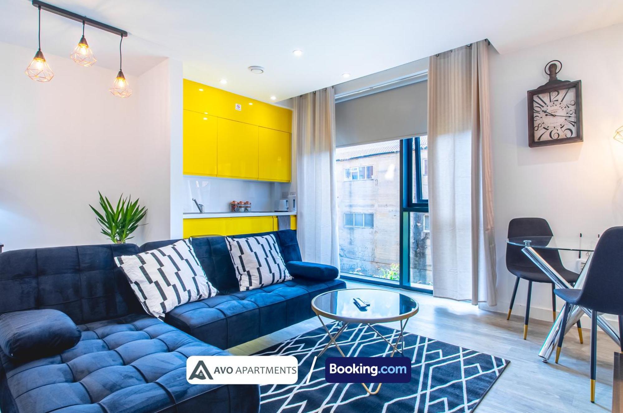 City Center Studio Apartments By Avo Apartments Sheffield Bagian luar foto