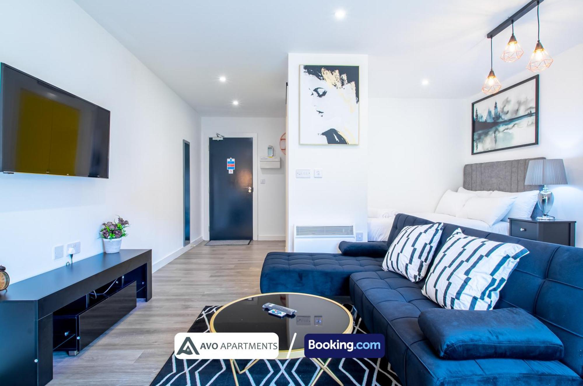 City Center Studio Apartments By Avo Apartments Sheffield Bagian luar foto